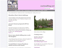 Tablet Screenshot of eastmalling.net